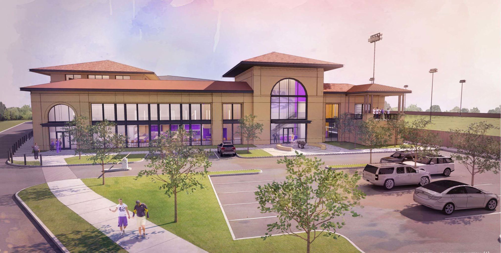 LSU football operations building